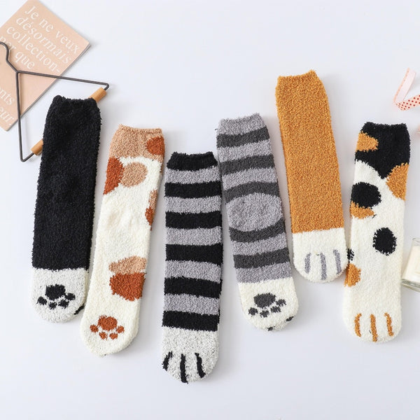 Kitty Paw Socks