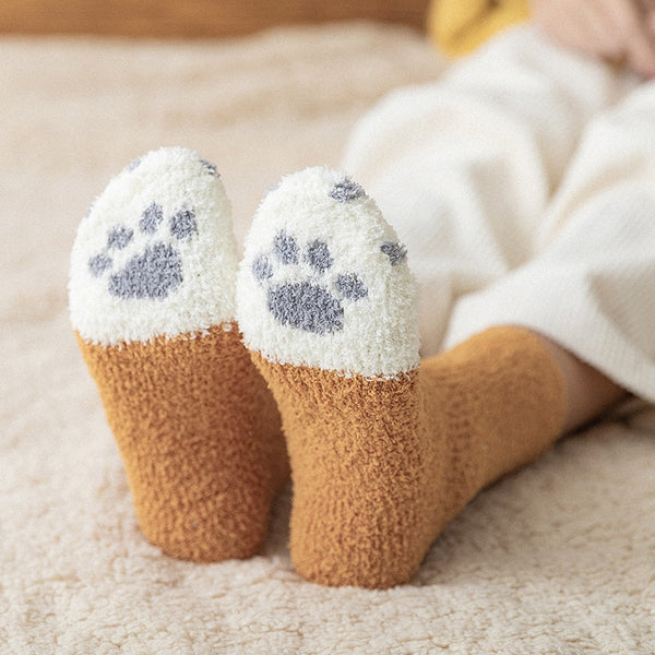 Kitty Paw Socks