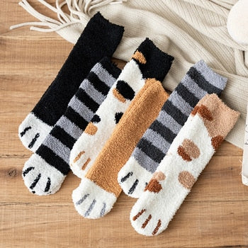 Kitty Paw Socks