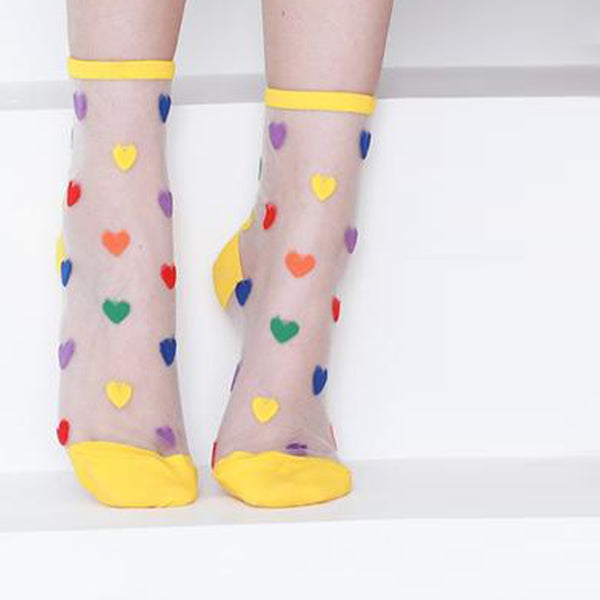 Heart Pattern Socks