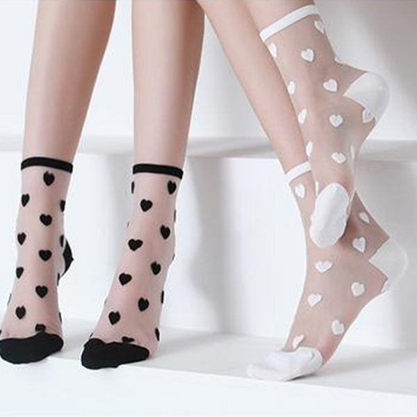 Heart Pattern Socks