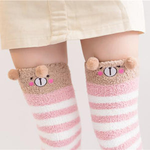 Super soft over the knee socks