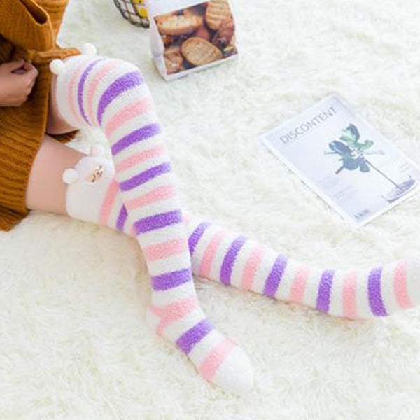 Super soft over the knee socks