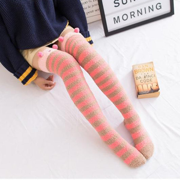 Super soft over the knee socks