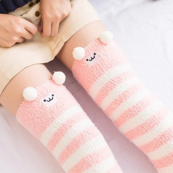 Super soft over the knee socks