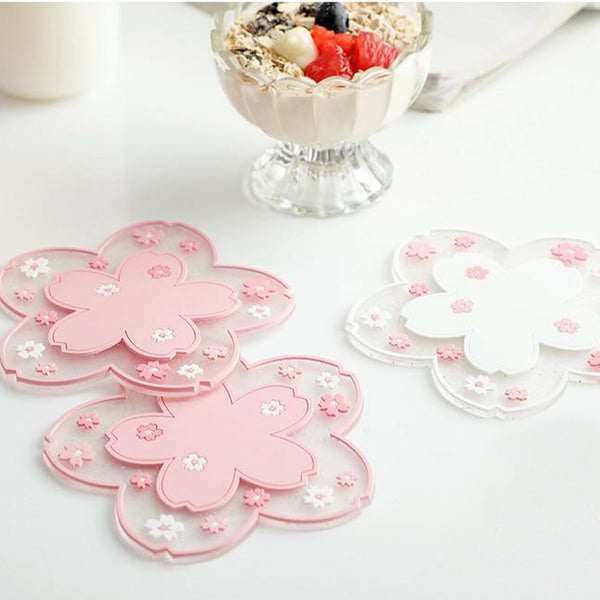 Cherry Blossom Coasters