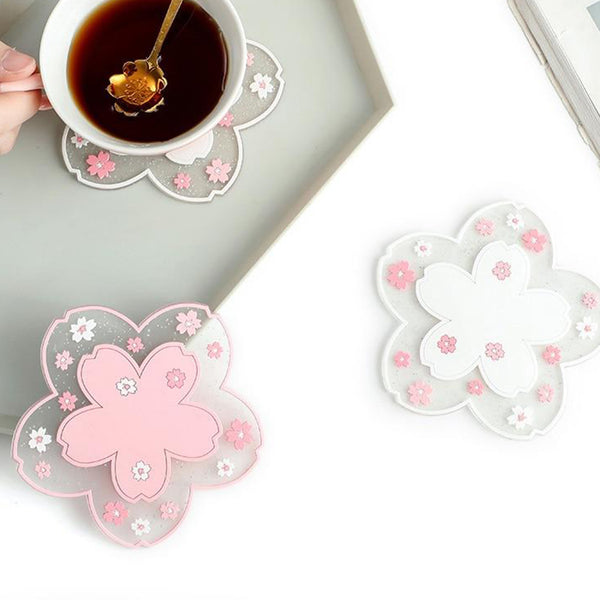 Cherry Blossom Coasters