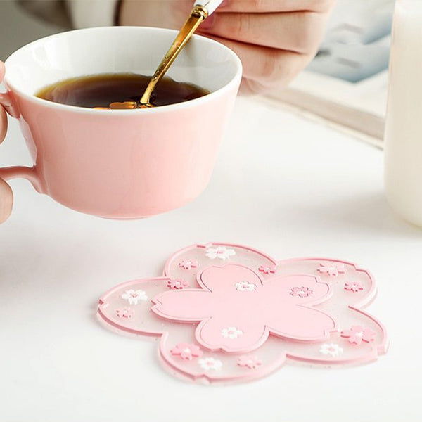 Cherry Blossom Coasters