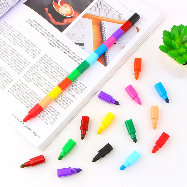 Fun stackable Crayon