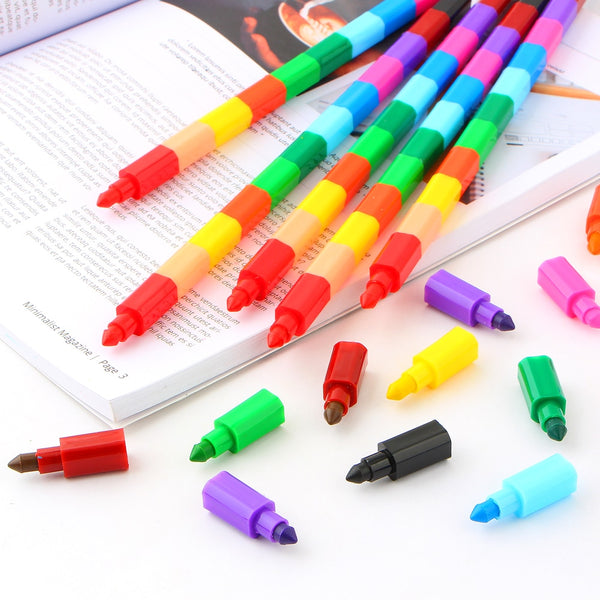 Fun stackable Crayon