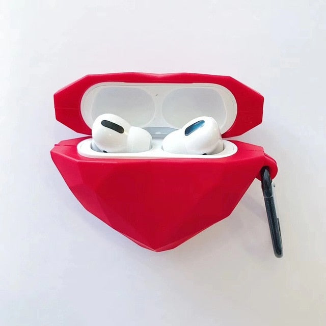 Diamond Cut heart AirPods Case