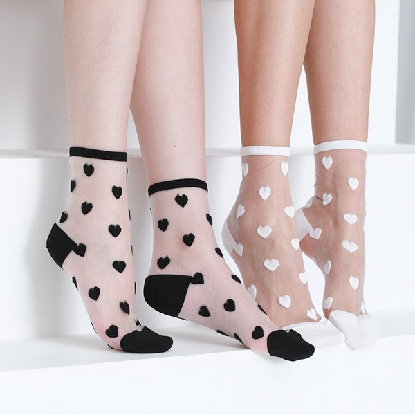 Heart Pattern Socks