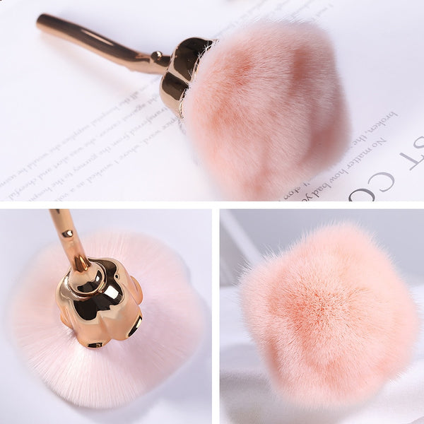 Rose Makeup Brush