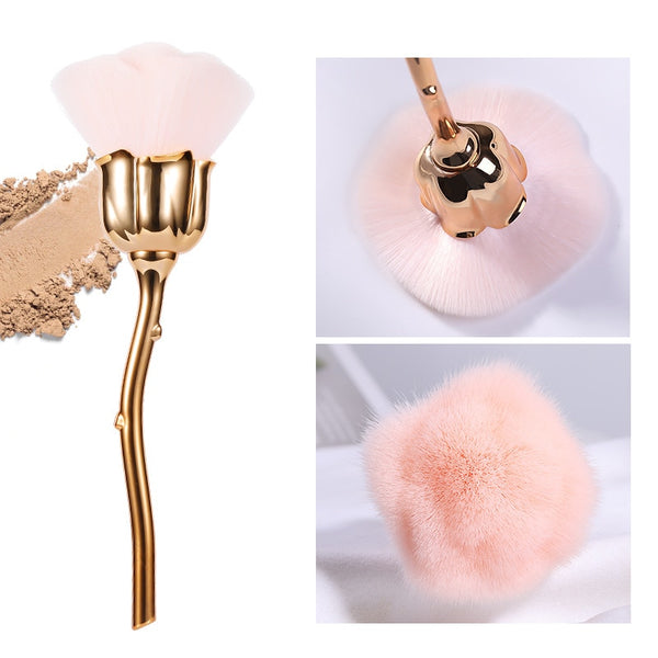 Rose Makeup Brush