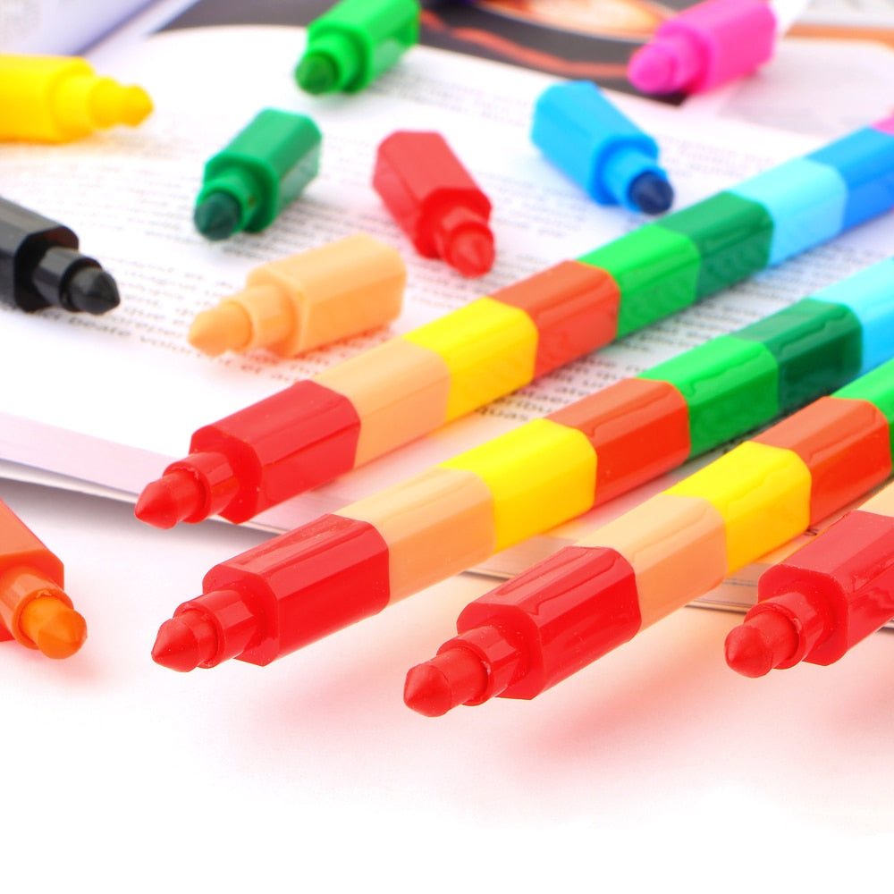 Fun stackable Crayon