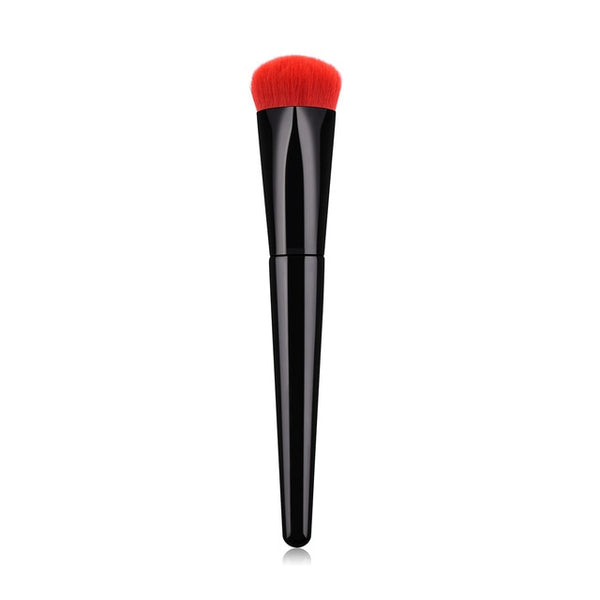Red Heart-Shaped Makeup Brush