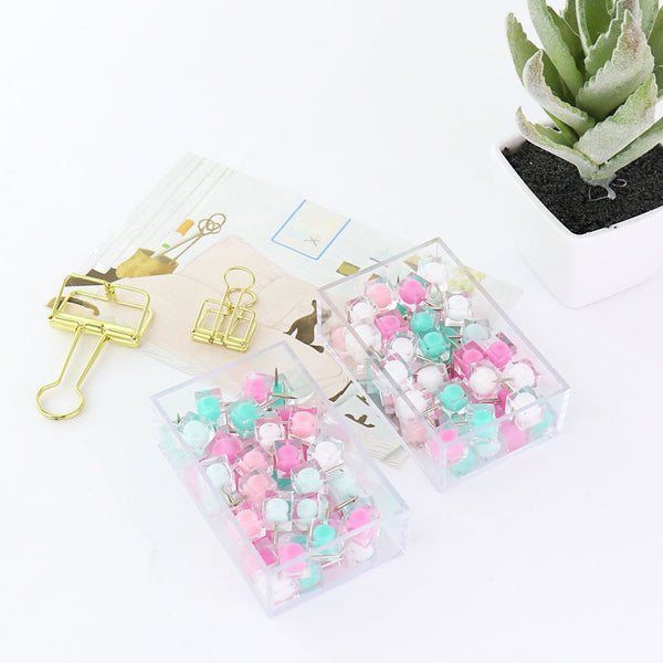 Pretty Pastel Push Pins