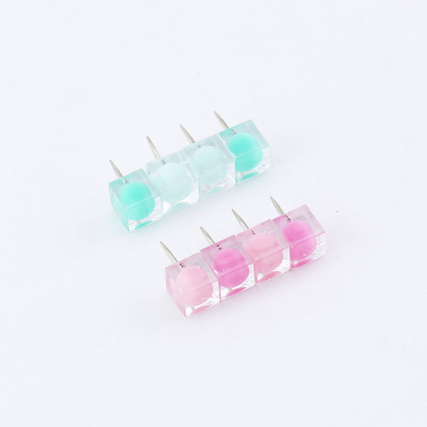 Pretty Pastel Push Pins