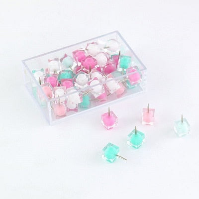 Pretty Pastel Push Pins